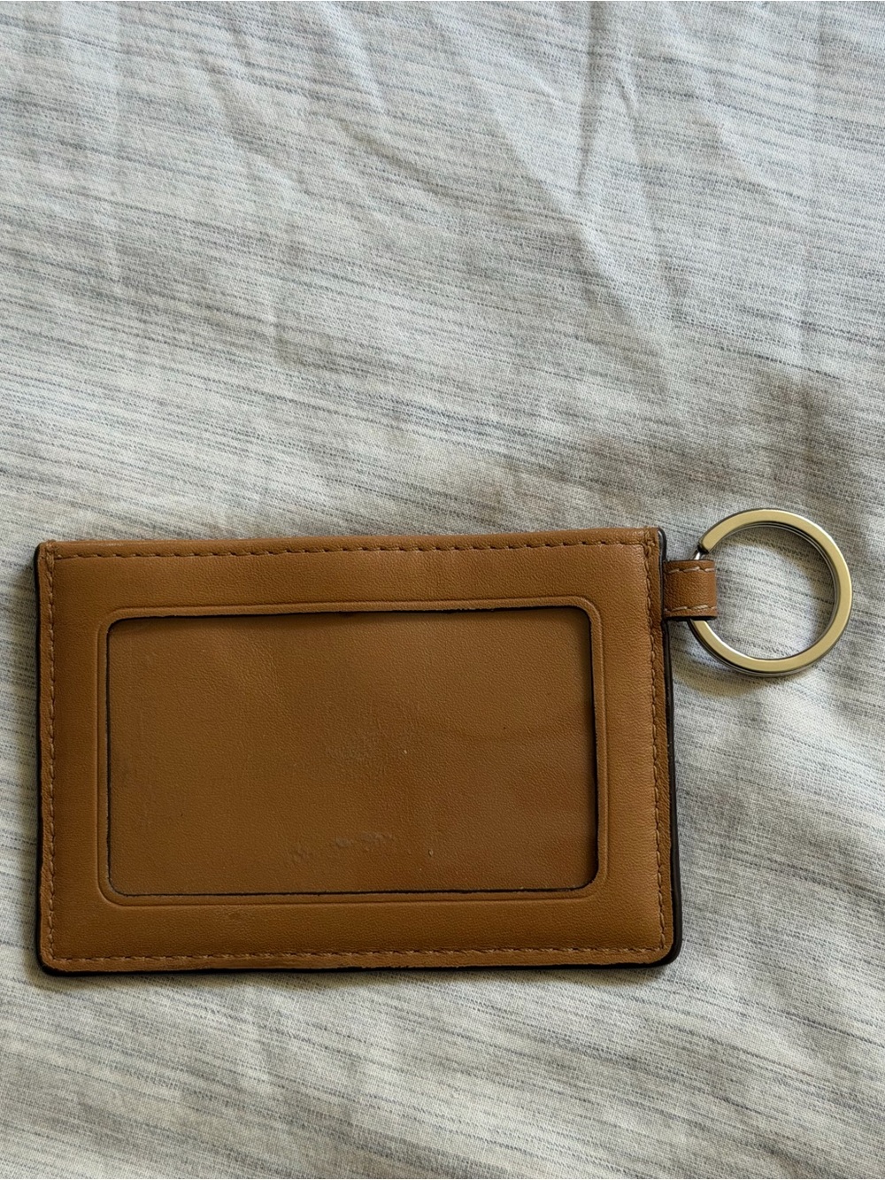 Vintage Coach Brown Signature Canvas Card ID Picture Case Holder - Picture 2 of 6